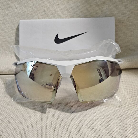 Nike Men's Vaporwing R - EV0914 100 - Sport Sunglasses - Picture 1 of 7